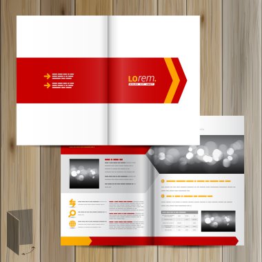 Broşür şablon tasarımı