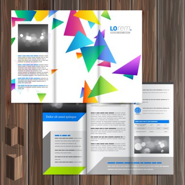 Broşür şablon tasarımı