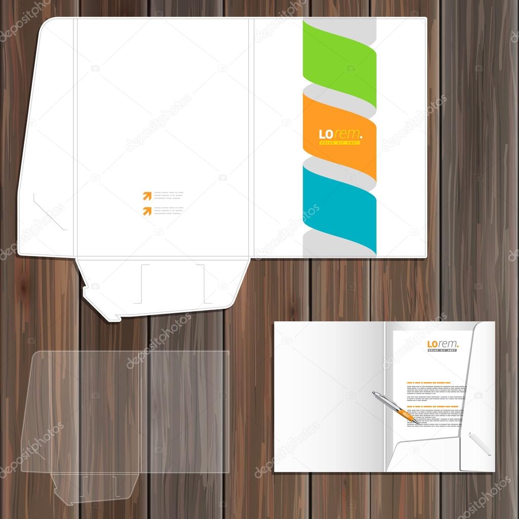 Folder template design