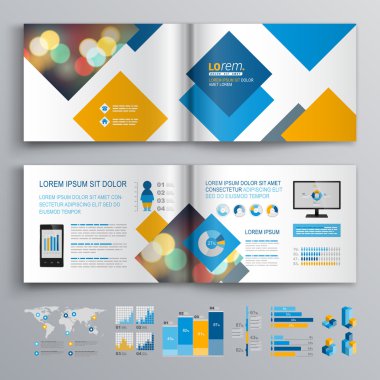 Broşür şablon tasarımı