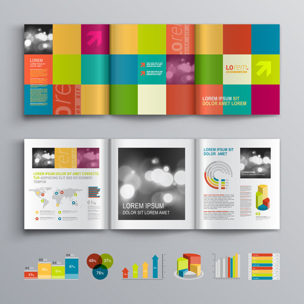 Разработка шаблонов брошюр