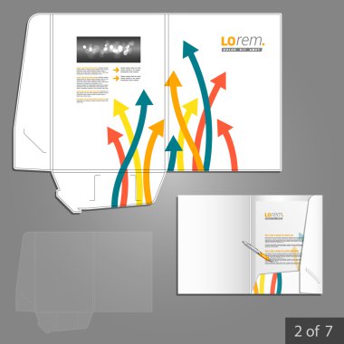 Klasör tasarım şablonu