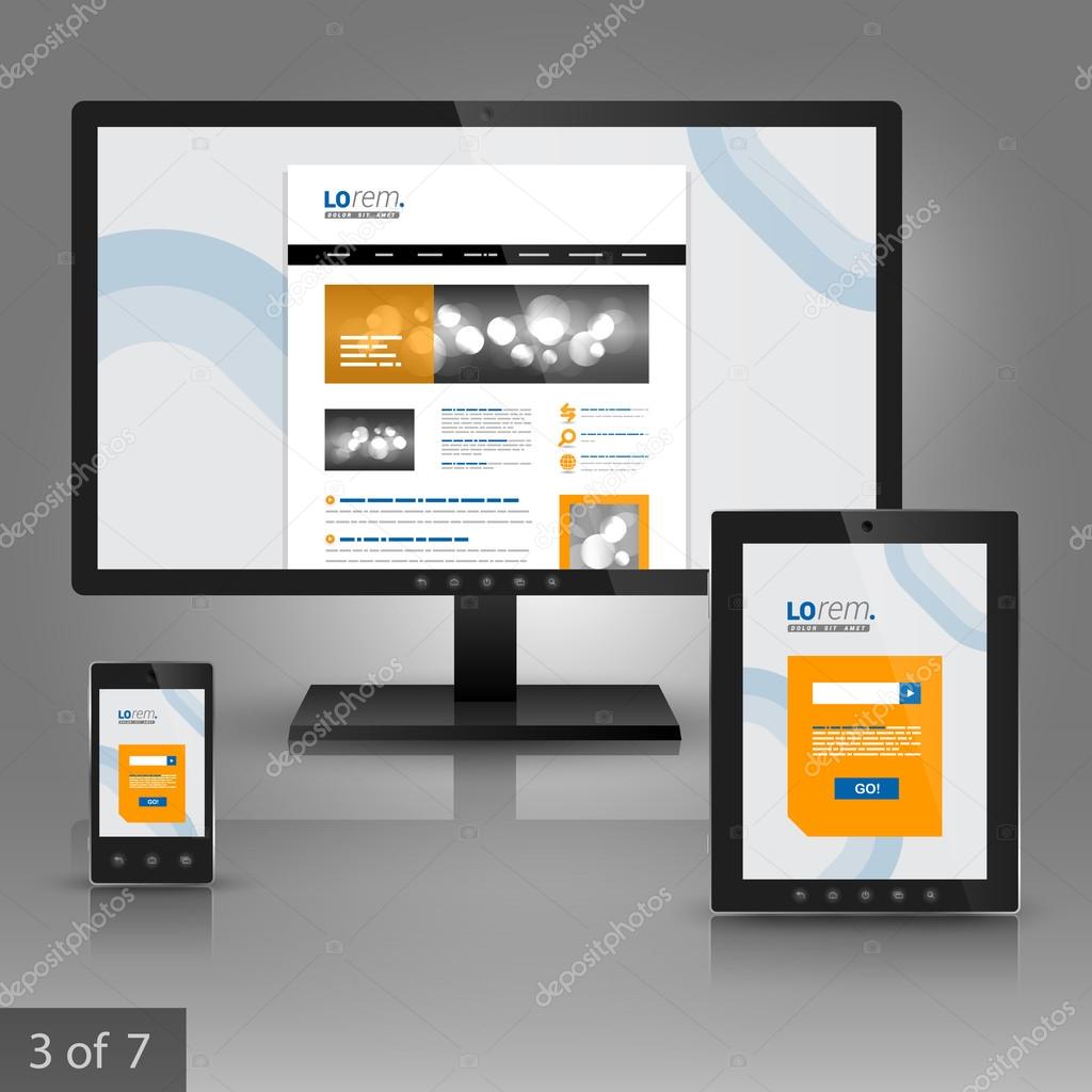 Corporate template design with applications