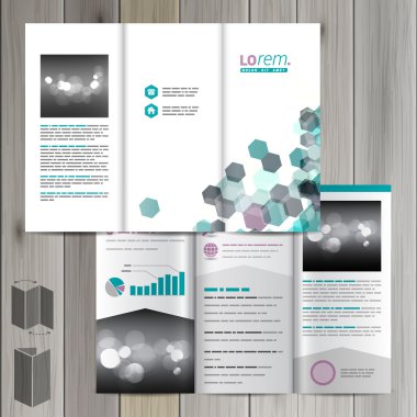 Broşür şablon tasarımı