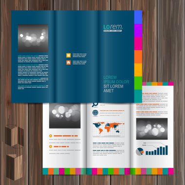 Broşür şablon tasarımı