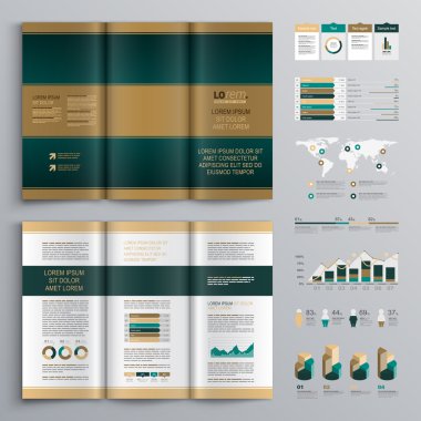 Broşür şablon tasarımı