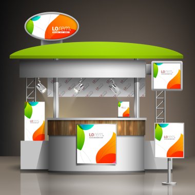 Sergi stand şablonu