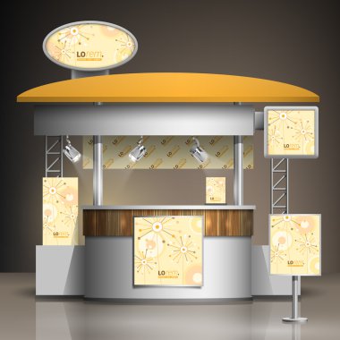 Sergi stand şablonu