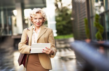 üst düzey bir iş kadını