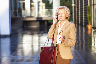 üst düzey bir iş kadını