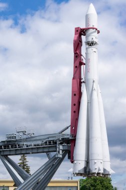 Moskova, Rusya - 3 Haziran 2019: Pavilion 32 