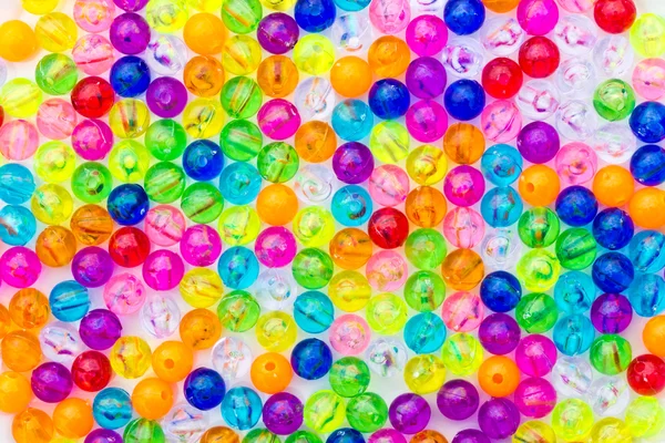 Plastik boncuk renkli arka plan.