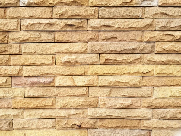 Modern sarı tuğla duvar arka planda