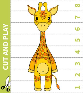 Çocuklar hayvan oyunlarını anaokulu öğrencileri ve ilkokul öğrencilerinin çalışma kağıtları için kesip numarasına göre oynuyorlar. Çocuk kitapları için sayfa okuma ve maç..