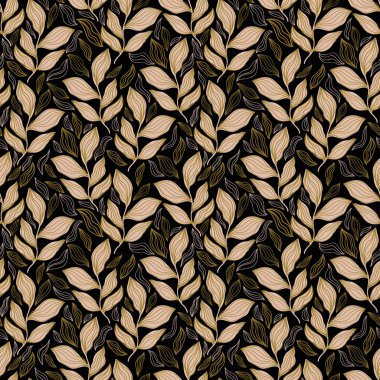 Kusursuz desenli çiçek soyutu. Botanik klasik doğa. Moda tekstili..