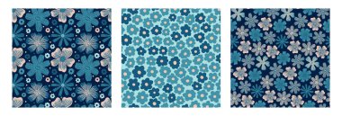 Dikenli desenli çiçek. El çizimi kumaş. Çiçek desenli..