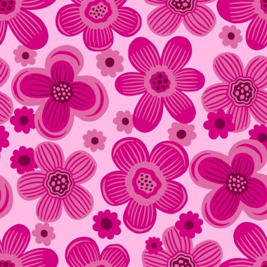 Dikenli desenli çiçek. El çizimi kumaş. Çiçek desenli..