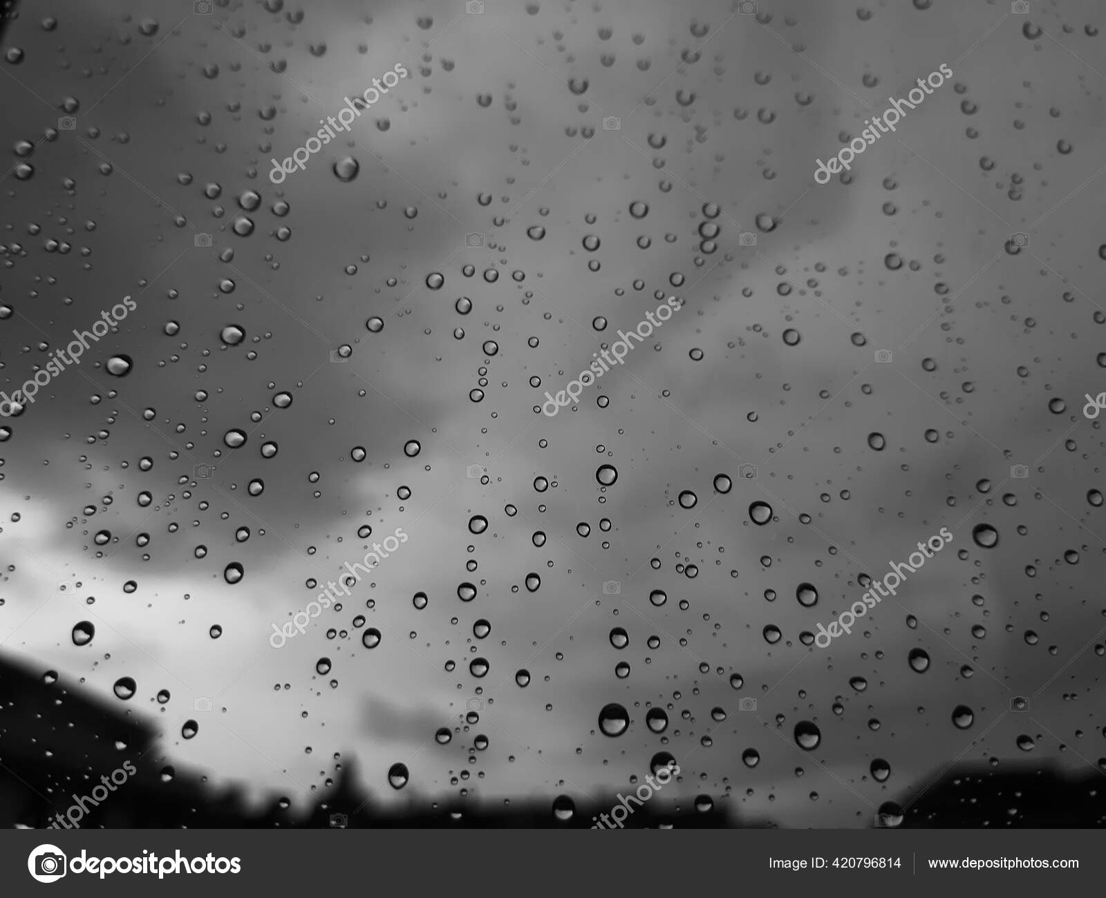 Genova Italy Water Rain Drops Glass Background Rain Drops Stock Photo Image By C Yohananegusse
