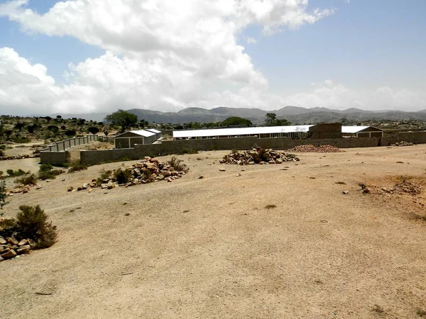 Tesseney Eritrea 2020 Hermosa Fotografía Del Paisaje Los Pueblos Cercanos — Foto de Stock