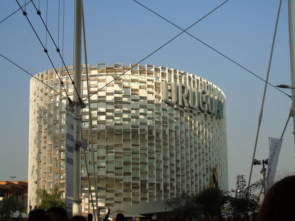 Milan Italie 2015 Une Construction Étonnante Ancien Design Des Bâtiments — Photo