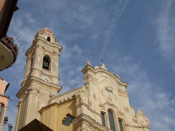 Liguria Italia 2020 Edificios Antiguos Puentes Los Pequeños Pueblos Liguria —  Fotos de Stock