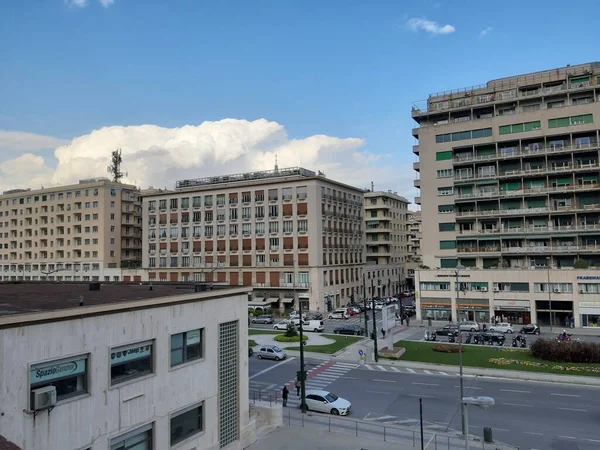 Genova Italy April 2021 Modern Construction City Center Genova Beautiful — Stock Photo, Image