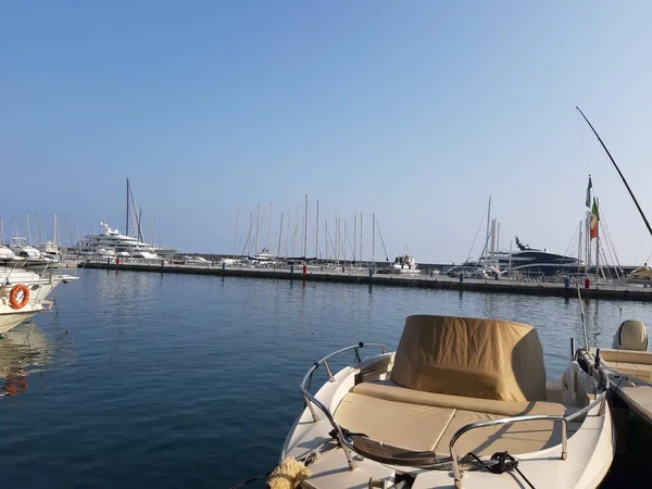 Ligurië Italië Juni 2021 Reizen Rond Ligurische Kust Panoramisch Uitzicht — Stockfoto