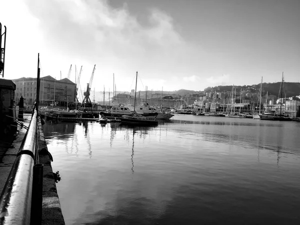 Ligurie Italie Juin 2021 Voyager Bord Mer Ligure Vue Panoramique — Photo