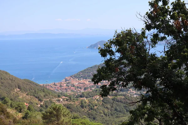 Elba Italië September 2021 Prachtige Plaatsen Vanaf Het Eiland Elba — Stockfoto