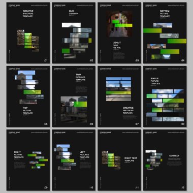 Broşür, broşür, broşür tasarımı, rapor, sunum, dergi kapağı, kitap tasarımı için A4 broşürü. Herhangi bir amaç için modern kurumsal kimlik. İş şablonu.