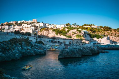 Puglia 'daki Castro Denizi' nin muhteşem manzarası