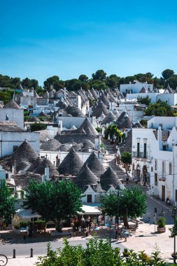 Alberobello 'nun Trulli' sinin muhteşem manzarası