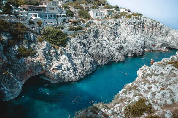 Fantastic View Ciolo Puglia — Stock Photo, Image