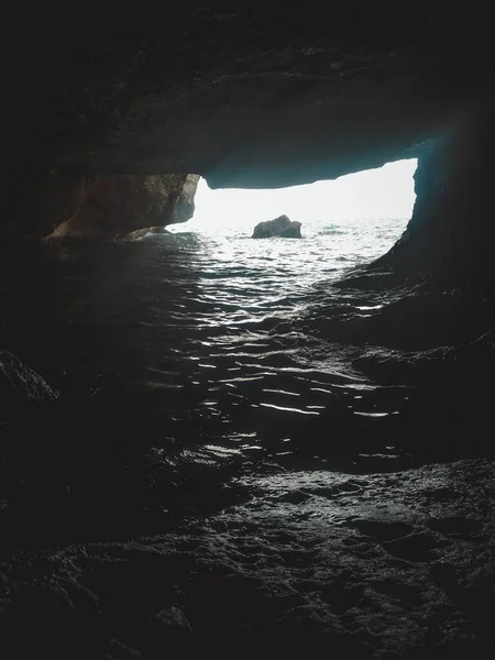 Marina Andrano Nun Yeşil Kavosu Puglia — Stok fotoğraf