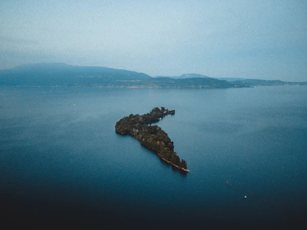 Uma Ótima Vista Sobre Lago Garda — Fotografia de Stock