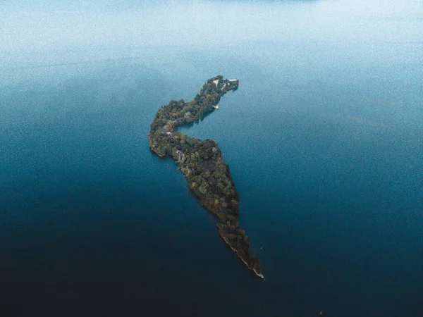 Прекрасный Вид Озеро Гарда — стоковое фото