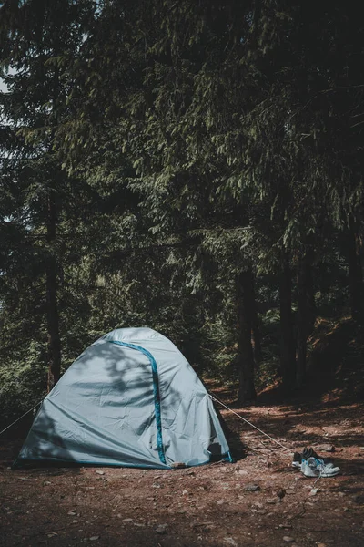 Ein Fantastischer Zelttag Zelt — Stockfoto