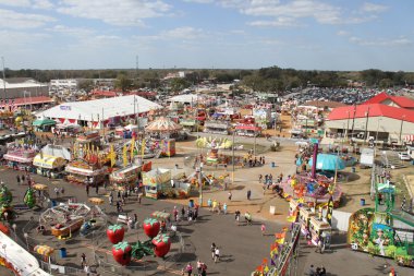 City, Fl, 8th Mart 2016 - Çilek Festivali hava atış bitki