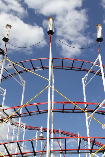 Rollercoaster ride bir Fuarı'nda