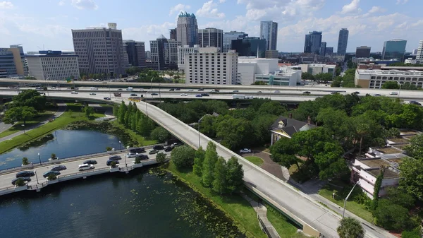 Şehir merkezindeki Orlando, Florida hava