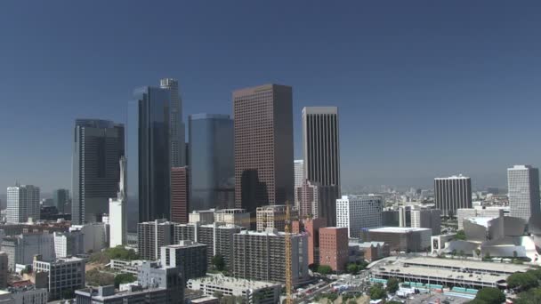 Los Angeles şehir merkezi. — Stok video