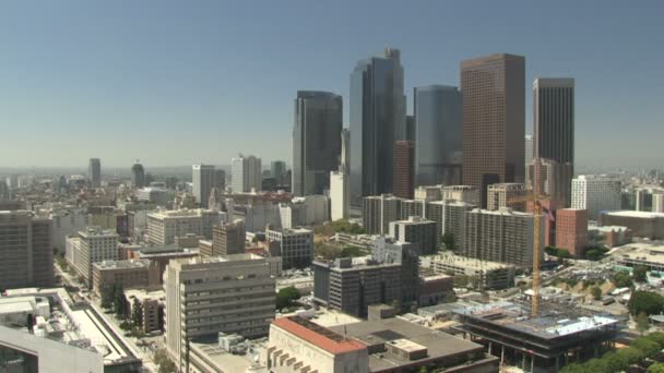 Time lapse du centre-ville de LA — Video
