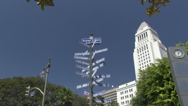 Cidades irmãs de LA — Vídeo de Stock