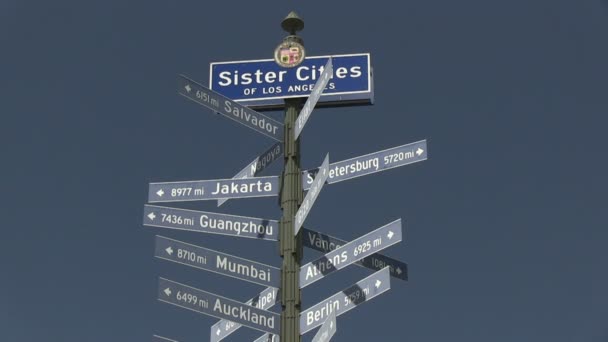 Cidades irmãs de LA — Vídeo de Stock