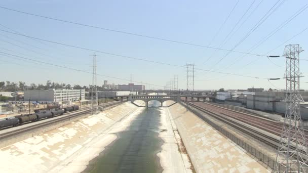 Los Angeles River — Stock Video