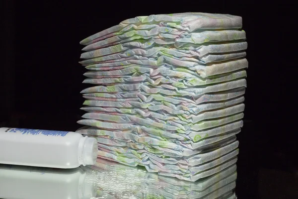 Çocuk bezi ve bebek pudrası