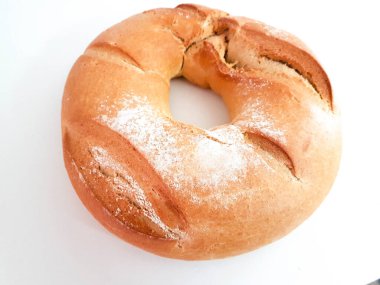 Kurutulmuş ekmek çemberi.