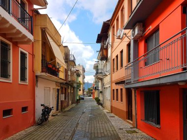 İoannina Şehri yaya yol evleri Yunanca 