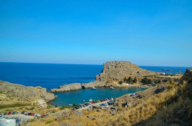 Lindos in Rhodes Island Greece turizm beldesi
