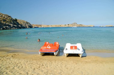 Lindos in Rhodes Island Greece turizm beldesi